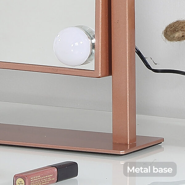 gabiso hollywood 12 lights mirror with rose gold color (3)